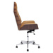 Hnedá kancelárska stolička Kare Design High Bossy