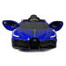 mamido Detské elektrické autíčko Bugatti Divo lakované modré