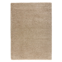 Béžový koberec 200x140 cm Shaggy Reciclada - Universal