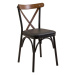 Čierna jedálenská stolička Oliver Sandalyer – Kalune Design