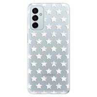 Odolné silikónové puzdro iSaprio - Stars Pattern - white - Samsung Galaxy M23 5G