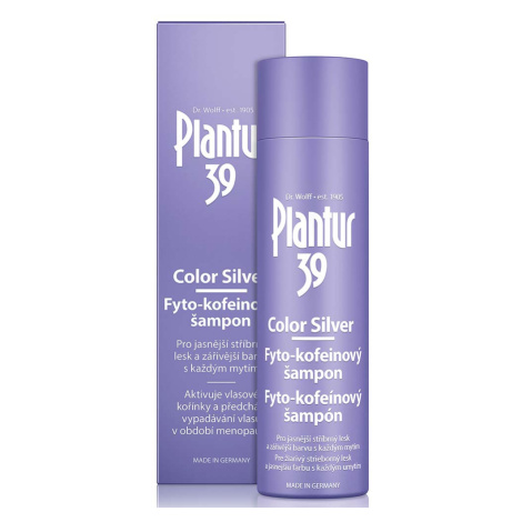 Dr.Wolff PLANTUR 39 fyto-kofeínový šampón pre blond, zosvetlené alebo šedé vlasy 250ml