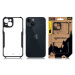 Tactical Quantum Stealth Kryt pre Apple iPhone 14 Clear/Black