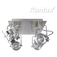 Svietidlo GU10 4x50W, IP20, chróm satén., BO-4, 320x320x165, SONDA EL-4L (Kanlux)