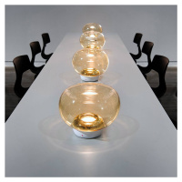 Stilnovo La Mariée stolová LED lampa zlatá/biela