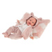 Antonio Juan Clara realistická bábika bábätko so zvukmi a mäkkým látkovým telom 34 cm