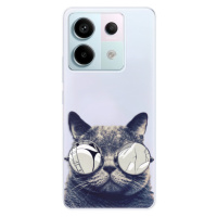 Odolné silikónové puzdro iSaprio - Crazy Cat 01 - Xiaomi Redmi Note 13 Pro 5G / Poco X6 5G