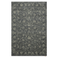 Sivý vlnený koberec 230x340 cm Calisia Vintage Flora – Agnella