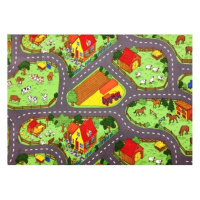 Detský hrací koberec farma 2 - 200 x 200 cm
