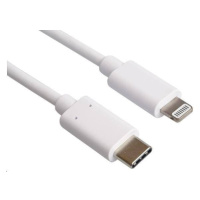 PREMIUMCORD Apple Lightning - USB-C™ USB nabíjací a dátový kábel MFi pre Apple iPhone/iPad, 1 m