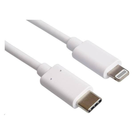 PREMIUMCORD Apple Lightning - USB-C™ USB nabíjací a dátový kábel MFi pre Apple iPhone/iPad, 1 m