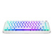 Endorfy herní klávesnice Thock 75% Red Onyx White Pudding/ bezdrátová / red switch / mechanická 