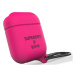Púzdro SuperDry AirPods Cover Waterproof pink (41695)