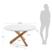 Jedálenský stôl Kave Home Nori, ⌀ 135 cm