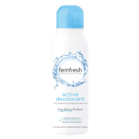 FEMFRESH Intímny dezodorant Active s iónmi striebra 125 ml