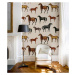 WALLCOLORS Horses Beige wallpaper - tapeta POVRCH: Prowall Concrete