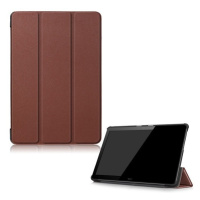Apple iPad Pro 12.9 (2021) / iPad Pro 12.9 (2022), Puzdro s priehradkou, Smart Case, hnedé