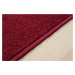 Kusový koberec Eton vínově červený - 80x150 cm Vopi koberce