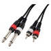 Cascha Audio Cable Stereo 3 m 6,3 mm