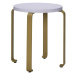 Hnedo-modrá stolička z jaseňového dreva Smile - Hübsch