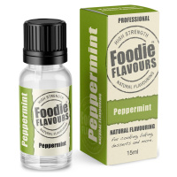 Prírodná koncentrovaná vôňa 15ml mäta - Foodie Flavours - Foodie Flavours