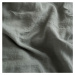 Khaki ľanové obliečky na dvojlôžko 200x200 cm – Linen Tales
