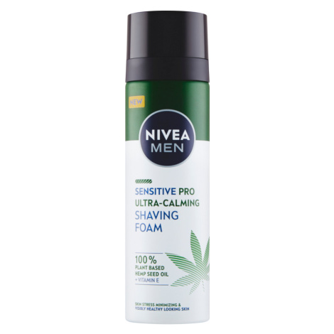 NIVEA Men Sensitive Pro Ultra Calming Pena na holenie 200 ml