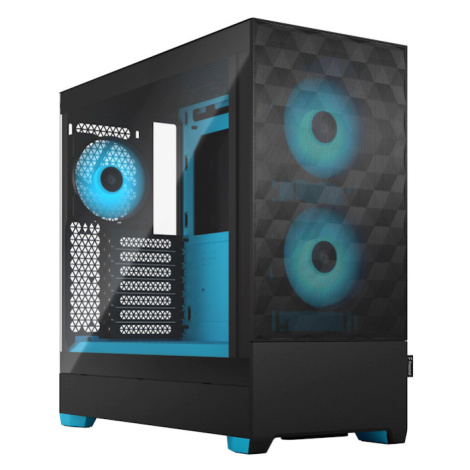 Fractal Design Pop Air RGB Cyan Core TG Clear Tint/Midi Tower/Transpar.