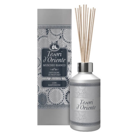 TESORI D'ORIENTE Muschio Bianco aroma difuzér s ratanovými tyčinkami 200 ml