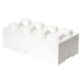 Úložný box 8, viac variant - LEGO Farba: bílá