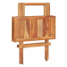 Skladací bistro stolík 60x60x65 cm Dekorhome,Skladací bistro stolík 60x60x65 cm Dekorhome