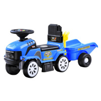 mamido Detské odrážadlo traktor Truck s prívesom modré