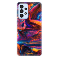 Odolné silikónové puzdro iSaprio - Abstract Paint 02 - Samsung Galaxy A33 5G