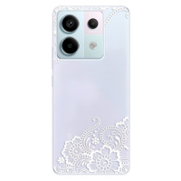 Odolné silikónové puzdro iSaprio - White Lace 02 - Xiaomi Redmi Note 13 Pro 5G / Poco X6 5G