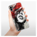 Odolné silikónové puzdro iSaprio - Sketch Face - iPhone X