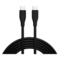 Kábel SOLIGHT SSC1701-S USB-C 3.1/USB-C 1m Black