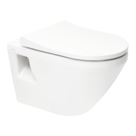 WC závesné VitrA Integra Rim-Ex vrátane sedátka, zadný odpad 7062-003-6288