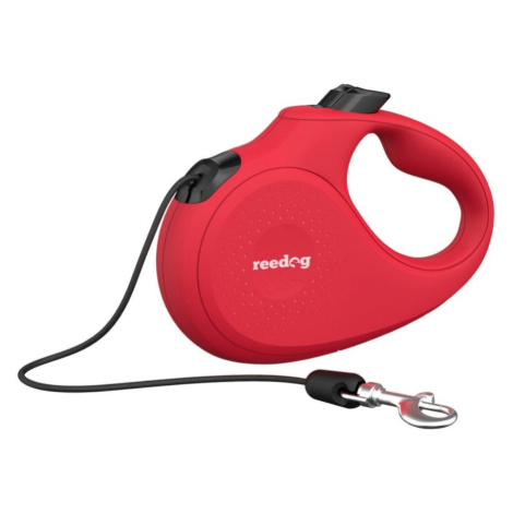 Reedog Senza Basic samonavíjacie vodítko S 12kg / 5m lanko / červené