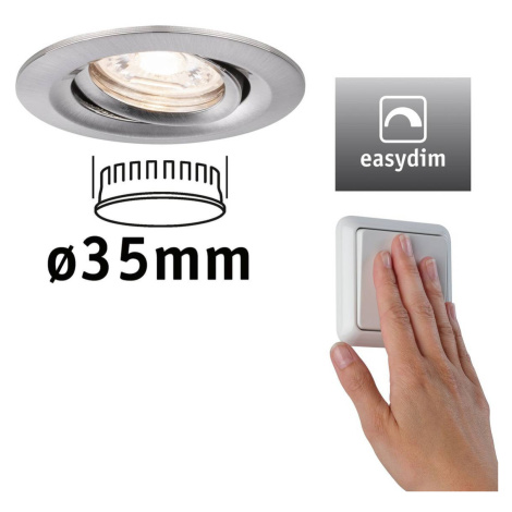 Paulmann Nova mini Plus zapustené easydim železo