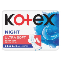 KOTEX Ultra SOFT Night 6 ks