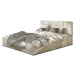 ELTAP GRAND 160X200 + KOVOVY STOJAN/PODSTAVEC/KONTAJNER, SOFT 33, BEIGE, 26447