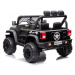 mamido Elektrické autíčko jeep Geoland Power 2x200W čierne