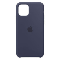 Silikónové puzdro Apple na Apple iPhone 11 Pro MWYJ2ZM/A Silicone Case Midnight Blue