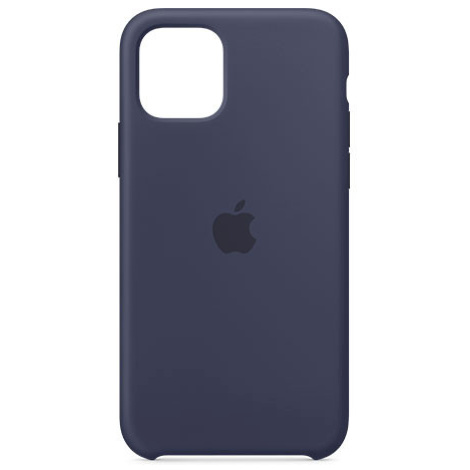 Silikónové puzdro Apple na Apple iPhone 11 Pro MWYJ2ZM/A Silicone Case Midnight Blue