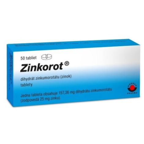 ZINKOROT 25 mg 50 tabliet