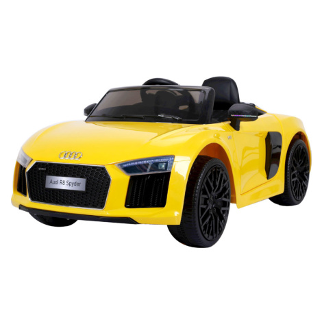 Elektrické autíčko Audi R8 Spyder Maxi žlté