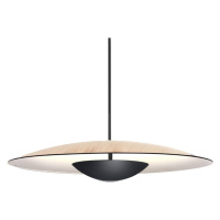 MARSET Ginger LED závesný triak Ø20cm dub/biela