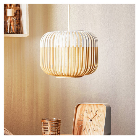 Forestier Bamboo Light XS závesná lampa 27cm biela