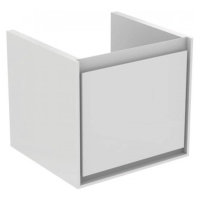 Kúpeľňová skrinka pod umývadlo Ideal Standard Connect Air 43x40,2x40 cm v kombinácii svetlo šedá