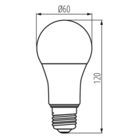 IQ-LED A60 9,6W-WW Svetelný zdroj LED (starý kód 27276)